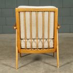 Set Deense Lougefauteuils – Notenhout – Jaren 60 thumbnail 6