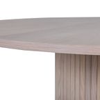 Pokka Eetkamertafel - Ø110 Cm - Licht Eiken thumbnail 5
