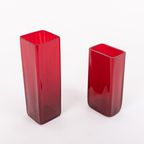 Pair Of Scandinavian Design Vases From Monica Bratt For Reijmyre, Sweden 1950’s thumbnail 3