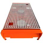 Vintage Rechaud Brabantia Warmhoudplaat Oranje 1970’s thumbnail 3