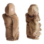 Vier Japanse Netsuke-stijl Beeldjes, Franse Reproductie thumbnail 7