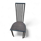 4 X Postmodern Chair / Metal Frame / 1980s thumbnail 11
