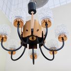 Vintage Hanglamp Jaren '70 - 8-Armig thumbnail 3