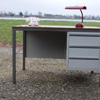 Metalen Bureau Met Drie Laden thumbnail 7