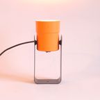 Orange Table Or Wall Lamp By Karl Lang For Sis Leuchten 1976 thumbnail 4