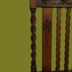 Vlaamse Eiken Eetkamerstoelen thumbnail 9