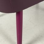 Paar Aubergine Leren Cocktailfauteuils 69042 thumbnail 10