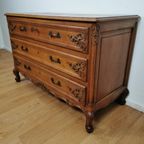 Vintage, Queen Ann Ladekast, Commode Dressoir Ladekastje Badkamermeubel thumbnail 8