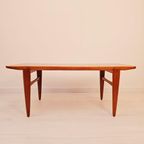 Vintage Scandinavisch Design Salontafel | 1960S | Teak Hout thumbnail 5