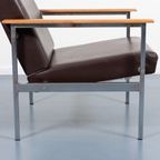 1960’s Pair Of Italian Design Architectural Armchairs / Fauteuils thumbnail 5