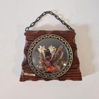 Vintage Wandhanger Edelweiss Alpen Skihut Koebel Stijl Cafe thumbnail 2