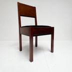 Haagse School Set Eetkamerstoelen Van Muntendam Voor Lov thumbnail 8