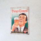 Pk42 – Reclame Bord – Vieux-Temps – Metaal/blik thumbnail 2