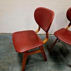 Set Van 2 Vintage Stoelen Eetkamerstoelen 2 Retro Stoelen thumbnail 3