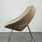 Zeer Mooie Paulin Pierre, Artifort Kleine Oyster Vintage Design Fauteuil, F156 thumbnail 6