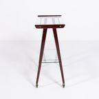 1960’S Italian Mid-Century Modern Sculptural Side Table/Serving Cart thumbnail 4