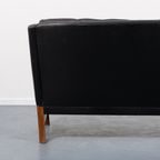 Mid-Century Danish Modern Sculptural Two Seats Sofa / 2 Zitsbank From Eilersen, 1960’S thumbnail 8