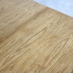 Brutalist Eettafel | Vintage Tafel | Eiken | Verlengbaar (2) thumbnail 3