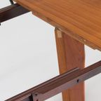 Vintage Deense Ronde Uitschuifbare Eettafel Teakhout Jaren 60 thumbnail 9