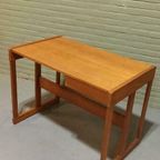 Vintage Design Houten Bureau Desk thumbnail 4