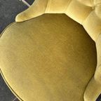 Vintage Fauteuil- Éénzit - Zeteltje Met Franjes thumbnail 5
