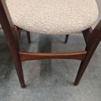 Nieuw Bekleed ! Deense Stoelen Set Van 4 Vintage Stoelen thumbnail 14