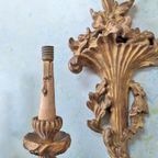 Antieke Wandlampen -lodewijk Xv – Rococo Stijl - Mn47 thumbnail 9
