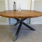 Prachtige Grote Ronde Mango Eettafel 140 Cm thumbnail 16