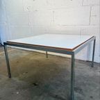 Vintage Salontafel / Coffee Table : 2 Zijdig Tafelblad thumbnail 8