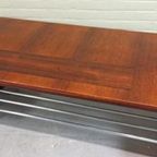 Vintage Palissander En Chroom Salontafel thumbnail 6