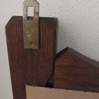 Grote Massief Houten Spiegel >20 Jaar Oud. thumbnail 3