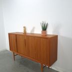 Teak Deens Design Sideboard Axel Christensen Denmark Vintage thumbnail 18