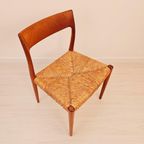 Vintage Deens Design Stoelen, Niels Otto Møller 1960, Teak thumbnail 8