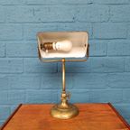 Vintage Bankierslamp Bureaulamp Bauhaus thumbnail 12