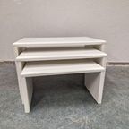 70's Vintage Salontafel Mimiset Jaren 70 Bijzettafel Set thumbnail 5
