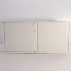 Steelcase Vrijstaande Roldeurkast, Wit, 119 X 244 Cm Incl. 8 Legborden thumbnail 2