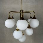 Vintage Boulanger Brass Chandelier thumbnail 3