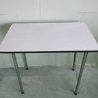 Retro Keukentafel/Bijzettafel Formica Style thumbnail 3