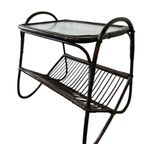 Vintage Rotan Bijzettafel / Sidetable / Plantentafel thumbnail 3