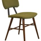 Set 4 Vintage Eetkamerstoelen 'dukinfield' Reupholstered thumbnail 7