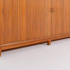 Danish Modern Free Standing Bar Cabinet With Stools From 1960’S thumbnail 8