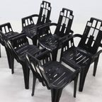 Set Of 6 Boston Chairs By Pierre Paulin For Henry Massonnet France 1980s thumbnail 10
