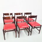 Vintage Eetkamerstoelen Pastoe Stijl, 1960S thumbnail 2