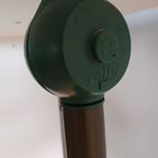 Vintage Verstelbare Octagon Massive Glazen Plafondlamp (geborsteld Messing) thumbnail 19
