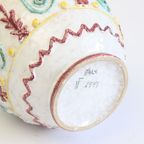 Fratelli Fanciullacci Vase With Decorations, Italy 1950S - 1960S. thumbnail 5