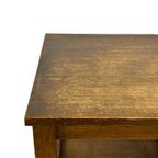 Art Deco Wandkast Vakkenkast Jaren 30 Eiken Open Kast thumbnail 22