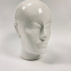 Vintage White Ceramic Head thumbnail 2