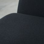 Comfortabele Zwarte Vintage Design Fauteuil Van Pierre Paulin Voor Artifort Concorde Model F780 thumbnail 9