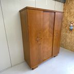 Vintage Kledingkast J`60 3 Deurs Demontabel Hang/leg thumbnail 12