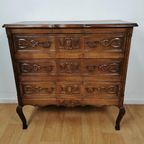 Vintage Queen Ann Ladekastje, Commode Dressoir Ladekast Badkamermeubel 106 thumbnail 4